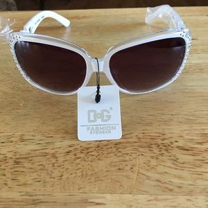 DG Rhinestones Sunglasses Designers Shades.